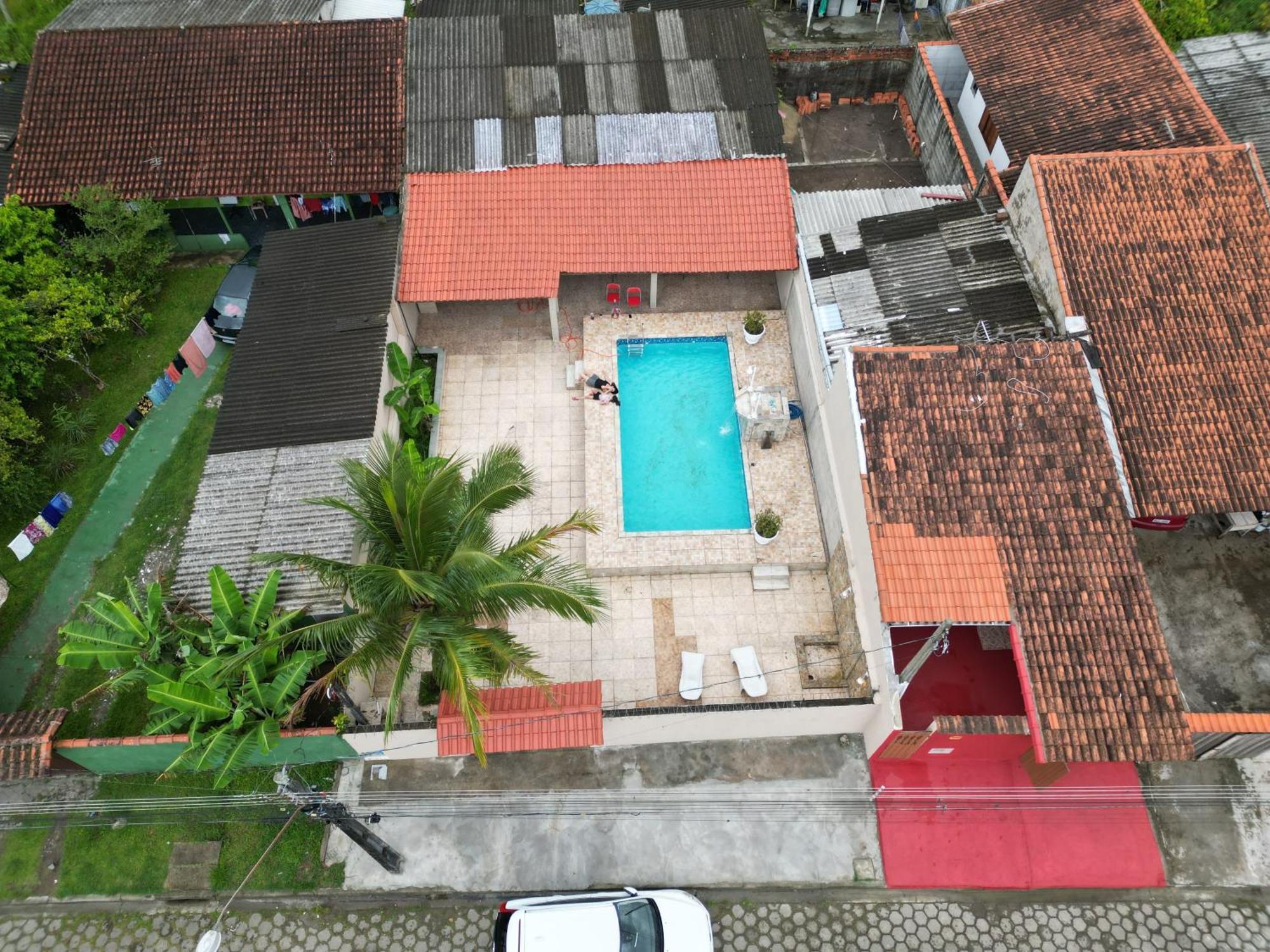 Casa De Praia Com Piscina - Itanhaem Villa Porto do Padeiro Exteriör bild
