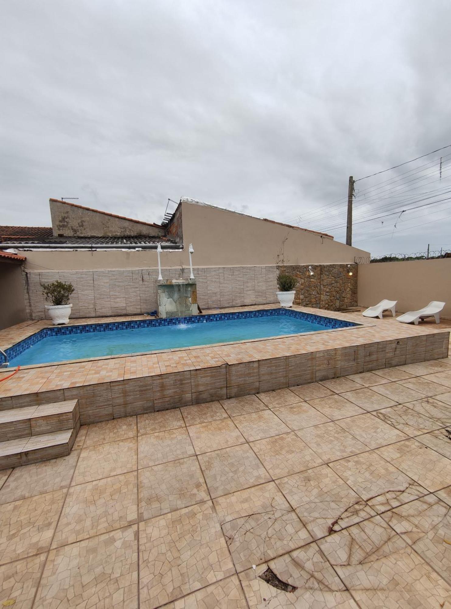 Casa De Praia Com Piscina - Itanhaem Villa Porto do Padeiro Exteriör bild